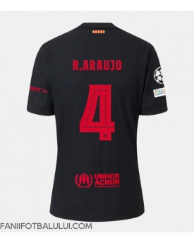 Barcelona Ronald Araujo #4 Tricou Fotbal Replică 2024-25 Barbati Deplasare